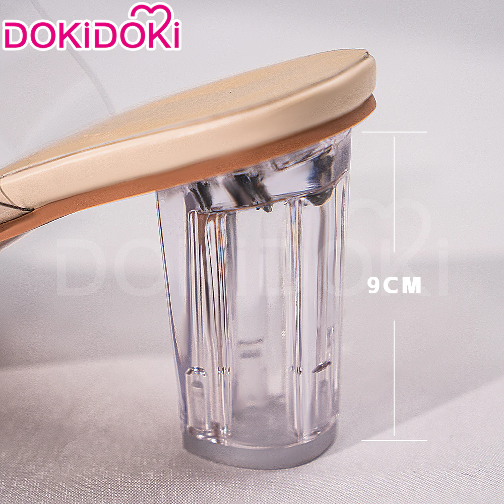 【5.5CM / 7CM / 9CM】DokiDoki Height Increasing Shoes Female Cosplay Flesh Color Shoes High-Heeled Transparent Shoes - Image 7