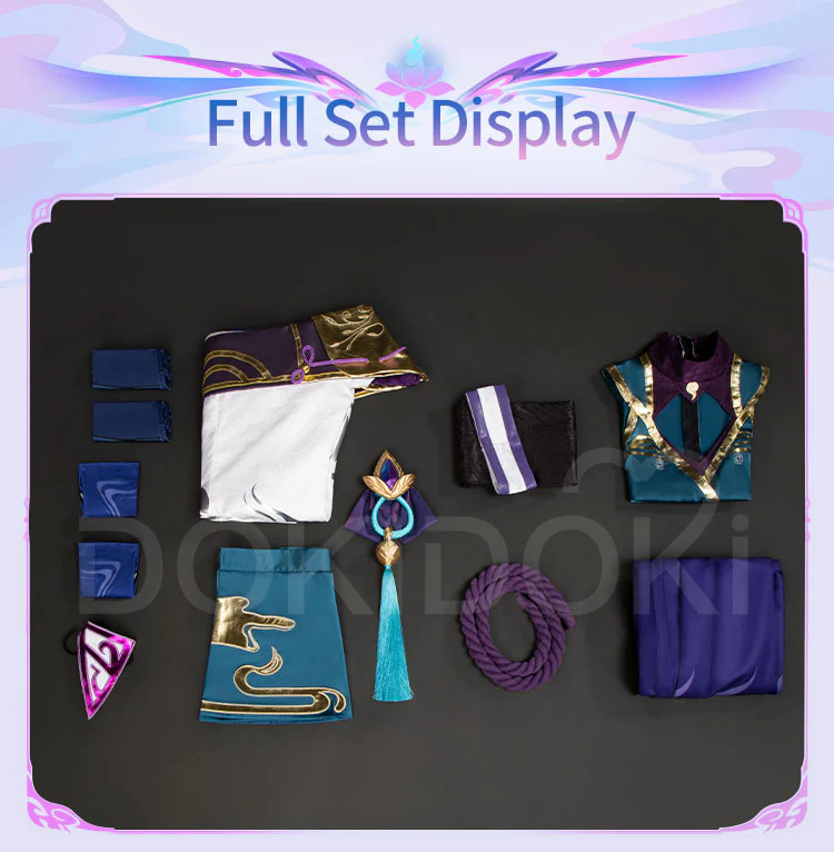 DokiDoki-R Game Cosplay Costume  Spiirit Bloossom Spriings / Horn - Image 12