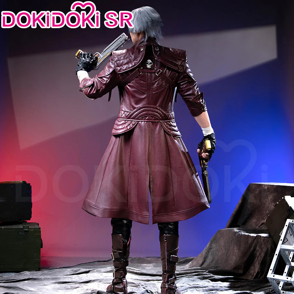 【Partially Ready For Ship】【Size S-3XL】DokiDoki-SR Game Cosplay Daante Costume Red dmc5 - Image 3