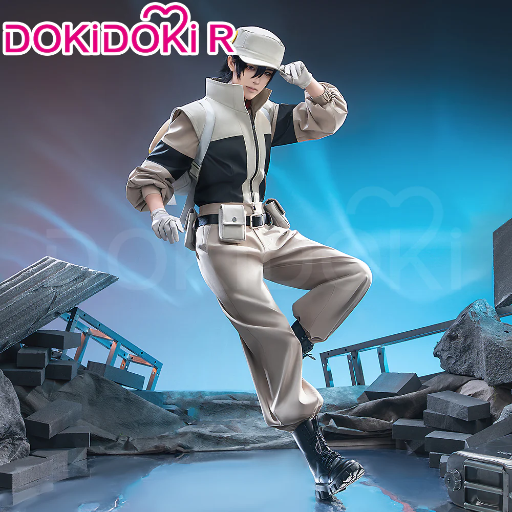 【Size S-2XL】DokiDoki-R Anime GACHIAKUTA Cosplay Gris Rubion / Follo Tunito / Tomme Mima Supporters Costume - Image 3