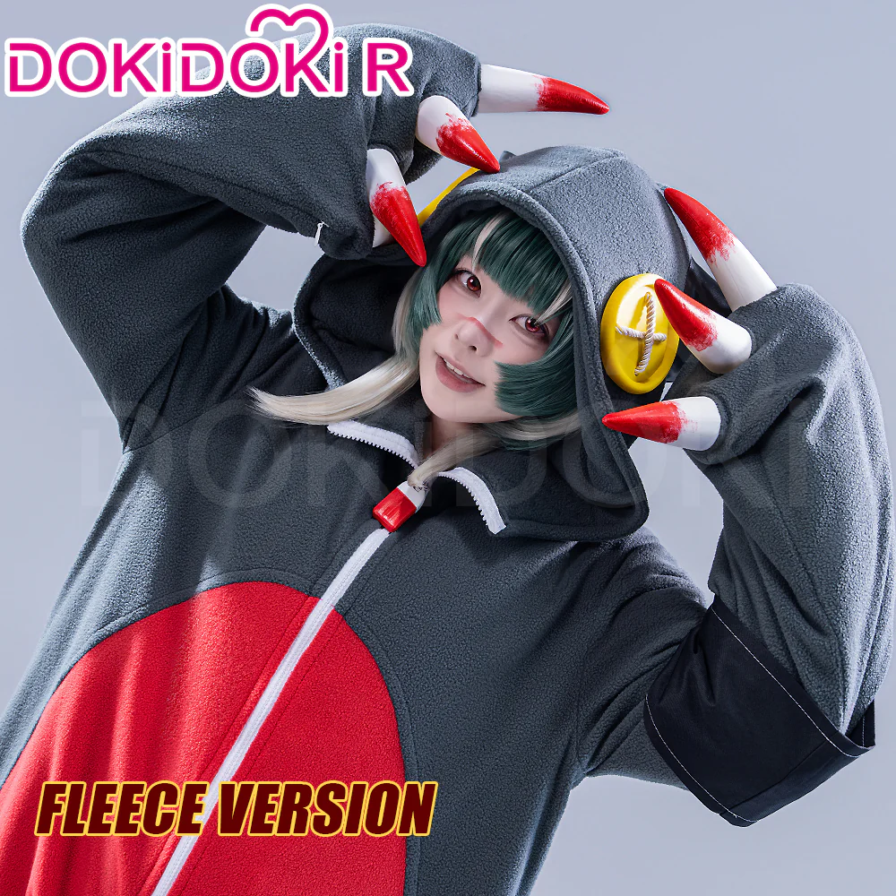 【Size S-3XL】DokiDoki-R Anime GACHIAKUTA Cosplay Guita Costume Cute Pajamas With Shoes - Image 4