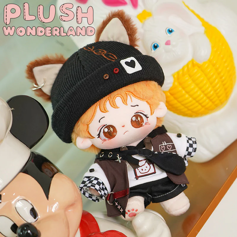 【Consignment Sales】【INSTOCK】PLUSH WONDERLAND Hip Hop Fox Doll Clothes Plushie 20CM Cool - Image 6