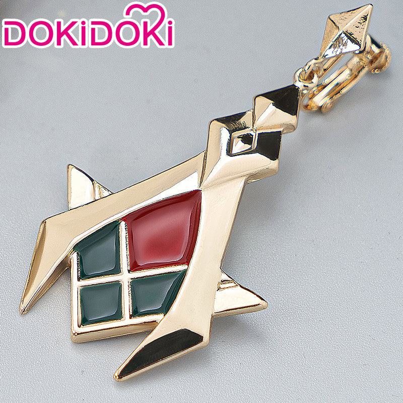 【US/EU LOCAL SHIPPING 】DokiDoki Game Genshin Impact Cosplay Kaveh Cosplay Short Blonde Wig / Earrings - Image 10
