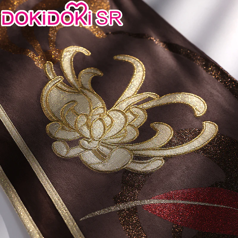 【US/EU LOCAL SHIPPING 】【Size S-XXL】DokiDoki-SR Game Genshin Impact Hutao Cosplay Costume Hu Tao Costume / Wig Halloween - Image 8