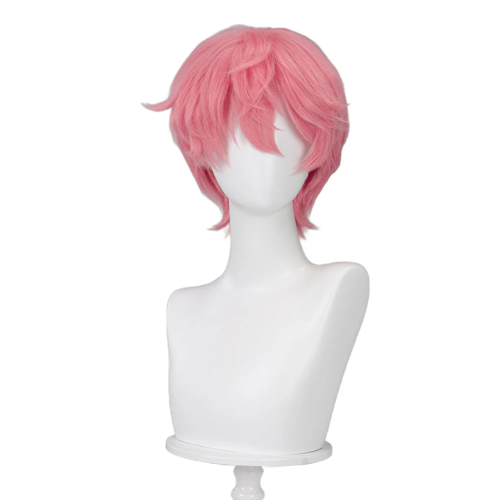 【Partially Ready For Ship】【Small Area Front Lace】DokiDoki Music Video Cosplay Wig / Eyelashes Women Long / Short Curly Gradient Pink Hair - Image 19
