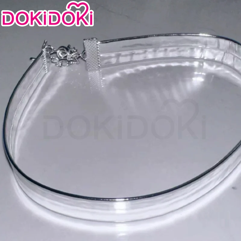 【Ready For Ship】DokiDoki Anime Cosplay Wig / Tattoo Sticker / Earring / Necklace Short Straight Grey Hair 28th Adult Version - Image 20