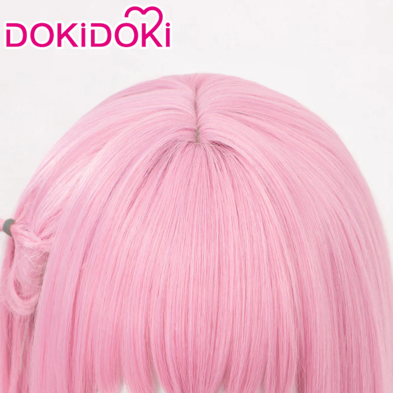 【Ready For Ship】DokiDoki Anime Bocchi the Rock! Cosplay Hitori Gotoh Cosplay Wig / Headwear Pink Straight - Image 6