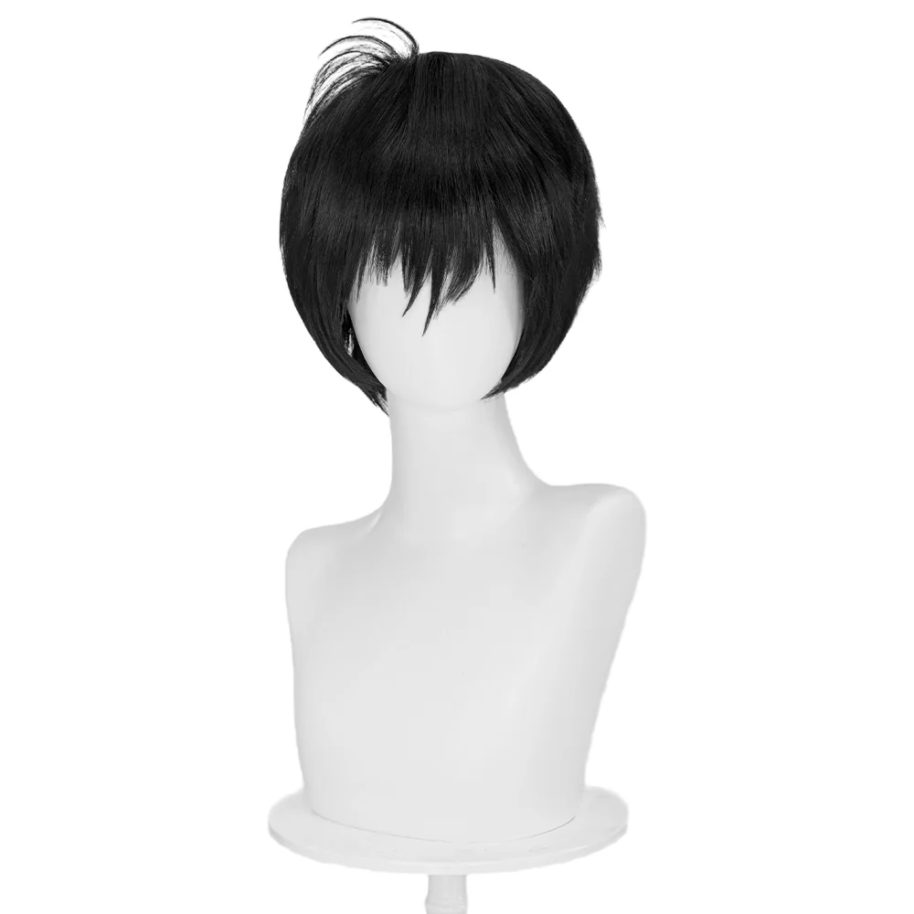 【Ready For Ship】DokiDoki Anime Cosaply Wig Black Straight Hair - Image 4