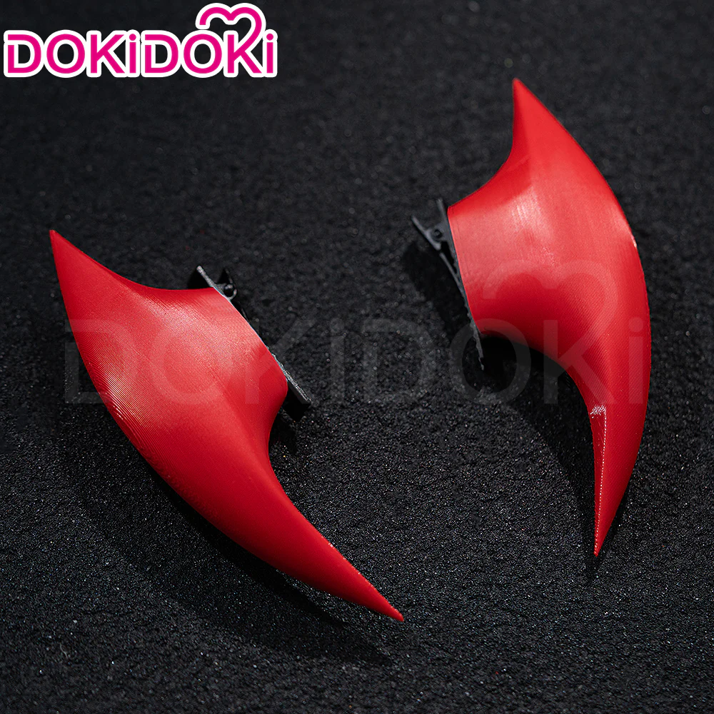【Ready For Ship】DokiDoki Anime Cosplay Scantty Cosplay Wig Long Curly Light Dark Green Gradient Hair / Horn - Image 8