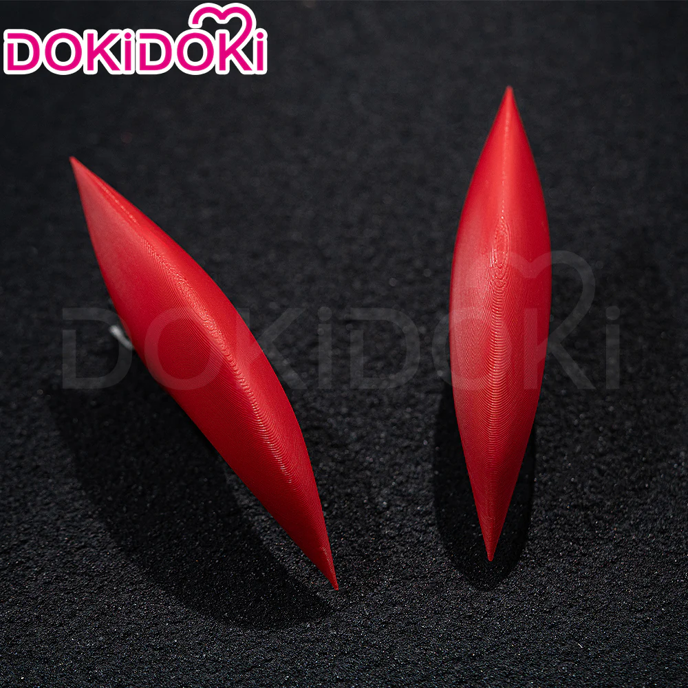 【Ready For Ship】DokiDoki Anime Cosplay Scantty Cosplay Wig Long Curly Light Dark Green Gradient Hair / Horn - Image 9