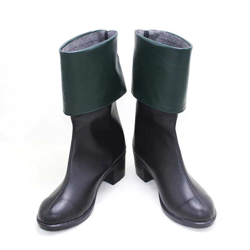 DokiDoki Anime Cosplay Shoes Black Boots - Image 5