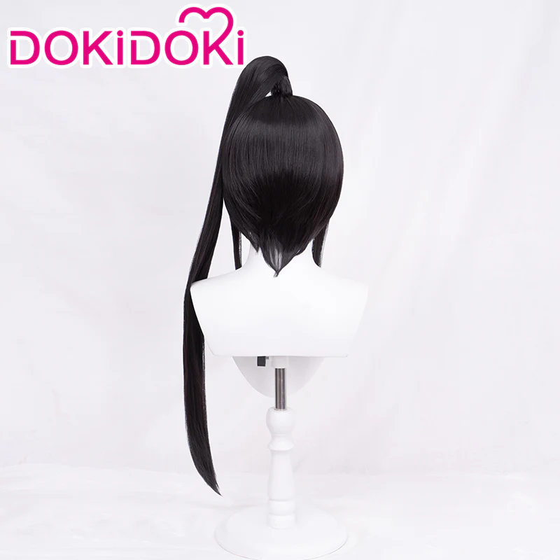 【Ready For Ship】DokiDoki Anime Cosplay Wig Long Black - Image 2