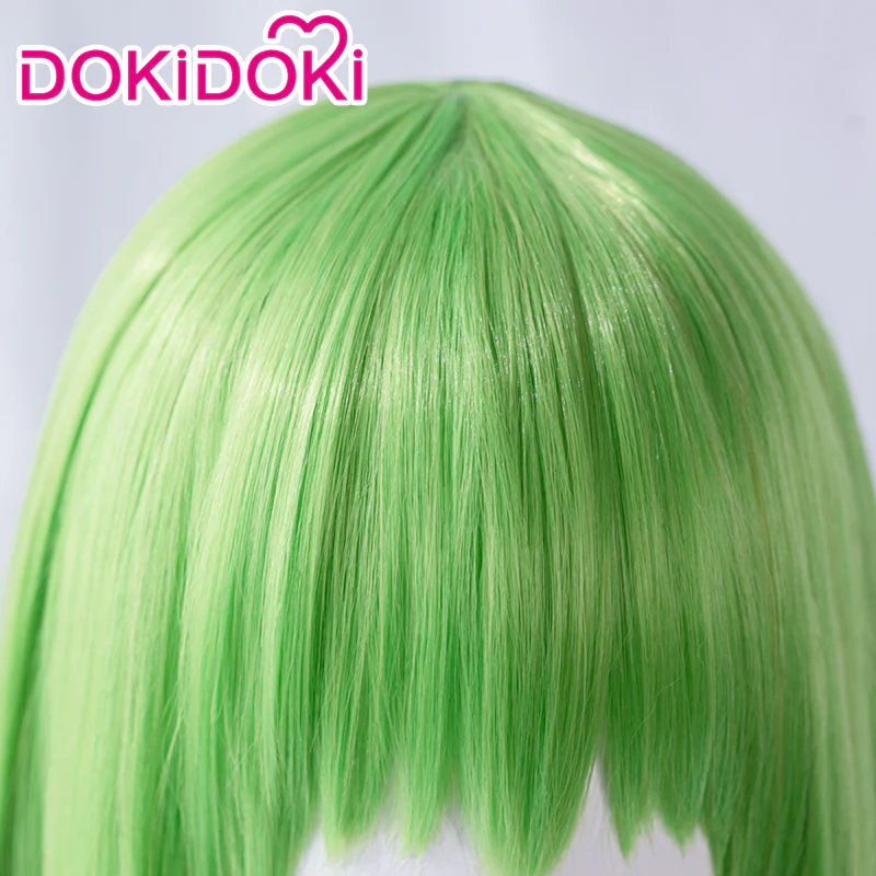 【Ready For Ship】DokiDoki Anime Cosplay Wig Long Green Straight Hair - Image 7