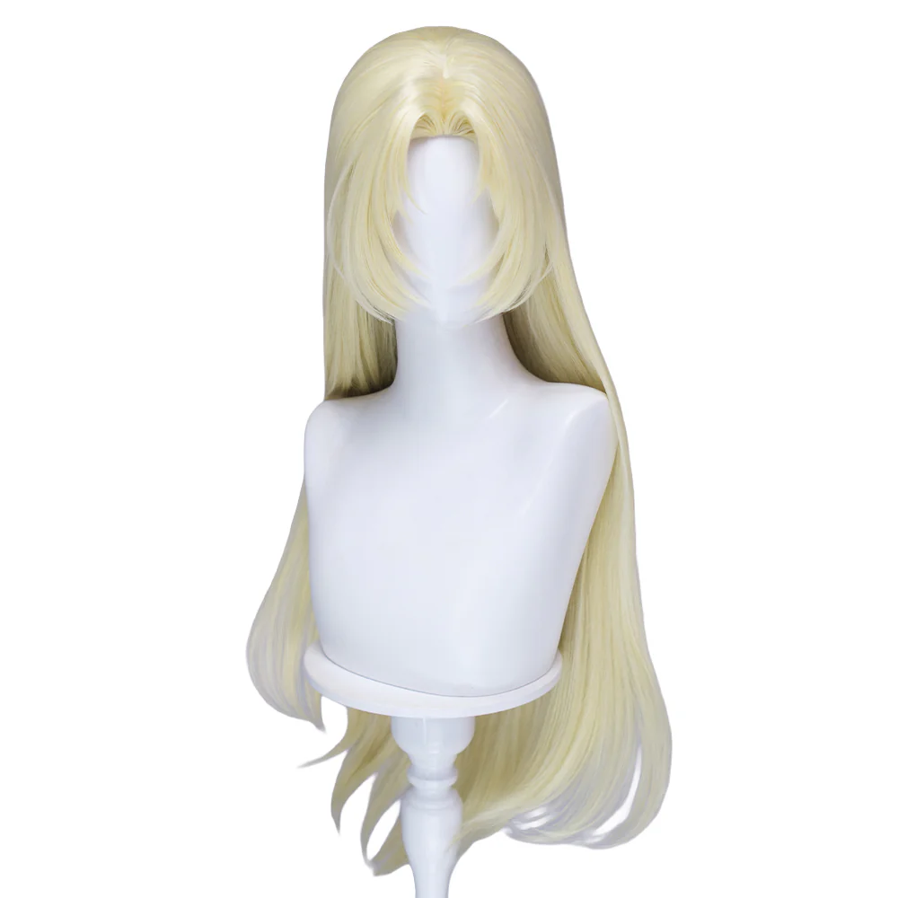 【Ready For Ship】DokiDoki Anime Cosplay Wig Long Straight Blonde Hair - Image 6