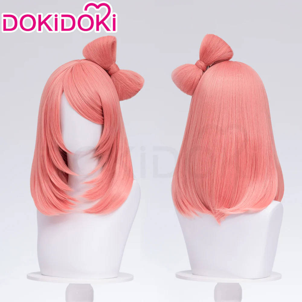 【Ready For Ship】DokiDoki Anime Cosplay Wig Long Straight Pink Wig