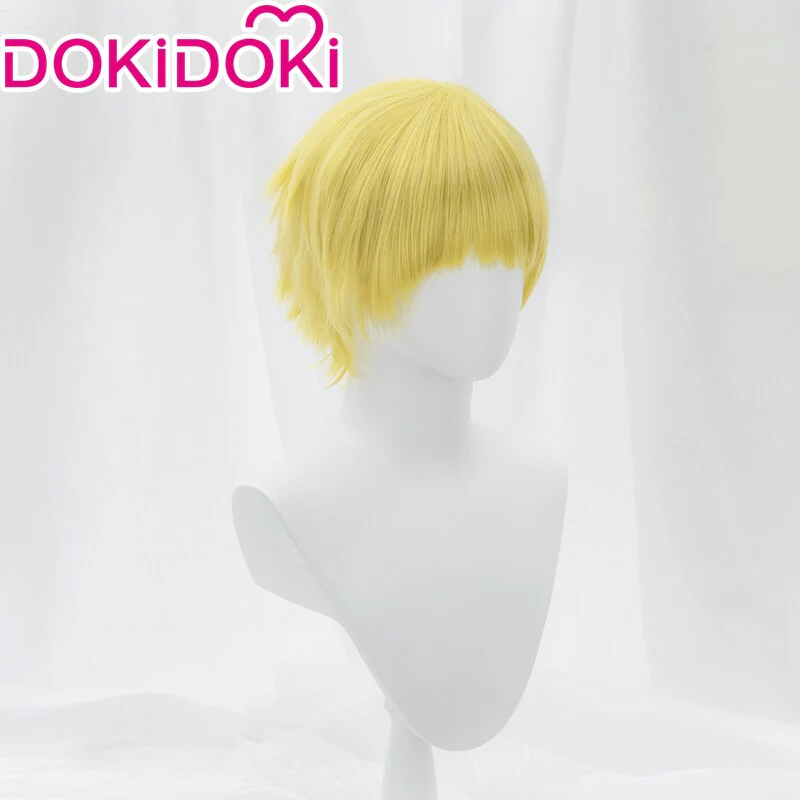 【In Stock】DokiDoki Anime Cosplay Wig  Men Golden Short Wig