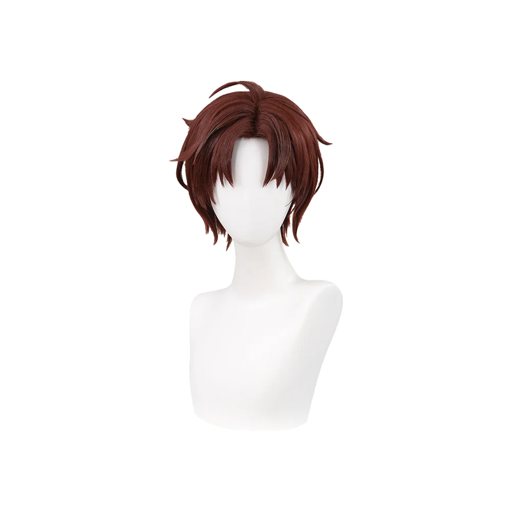 【Ready For Ship】DokiDoki Anime Cosplay Wig Short Brown Hair - Image 5