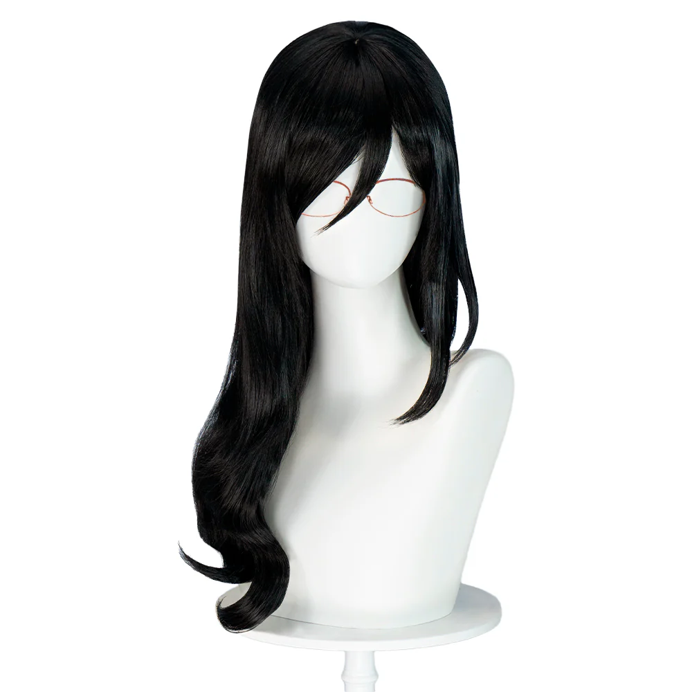 【Ready For Ship】DokiDoki Anime Sound! Euphonium Cosplay Tanaka Asuka Wig Long Black Hair - Image 2