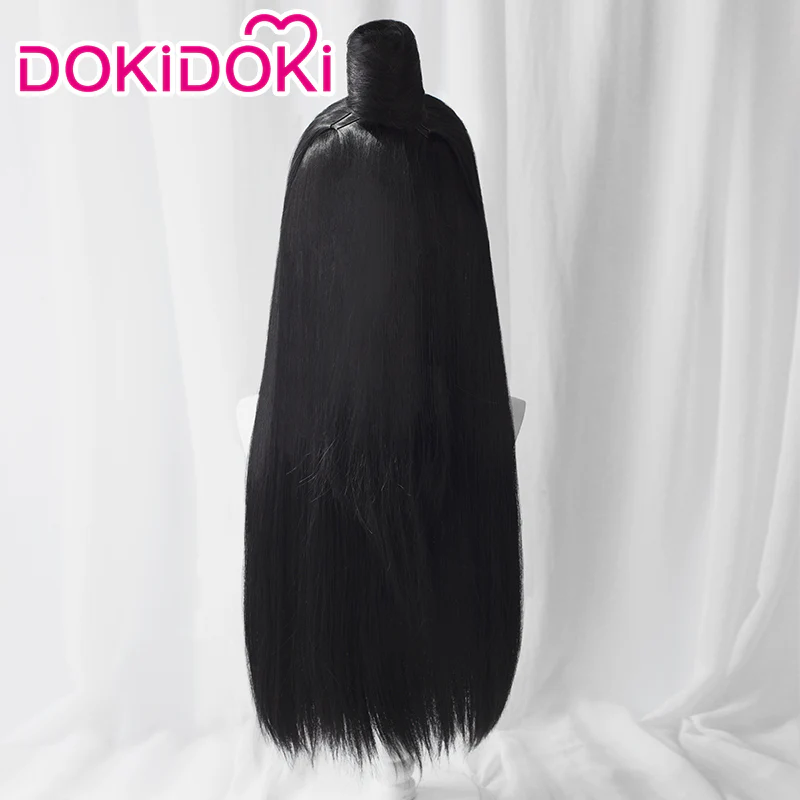 【Ready For Ship】【Front Lace】DokiDoki Anime Heaven Official's Blessing Cosplay Xie Lian Tian Guan Ci Fu Wig Xielian TGCF Long Black - Image 4