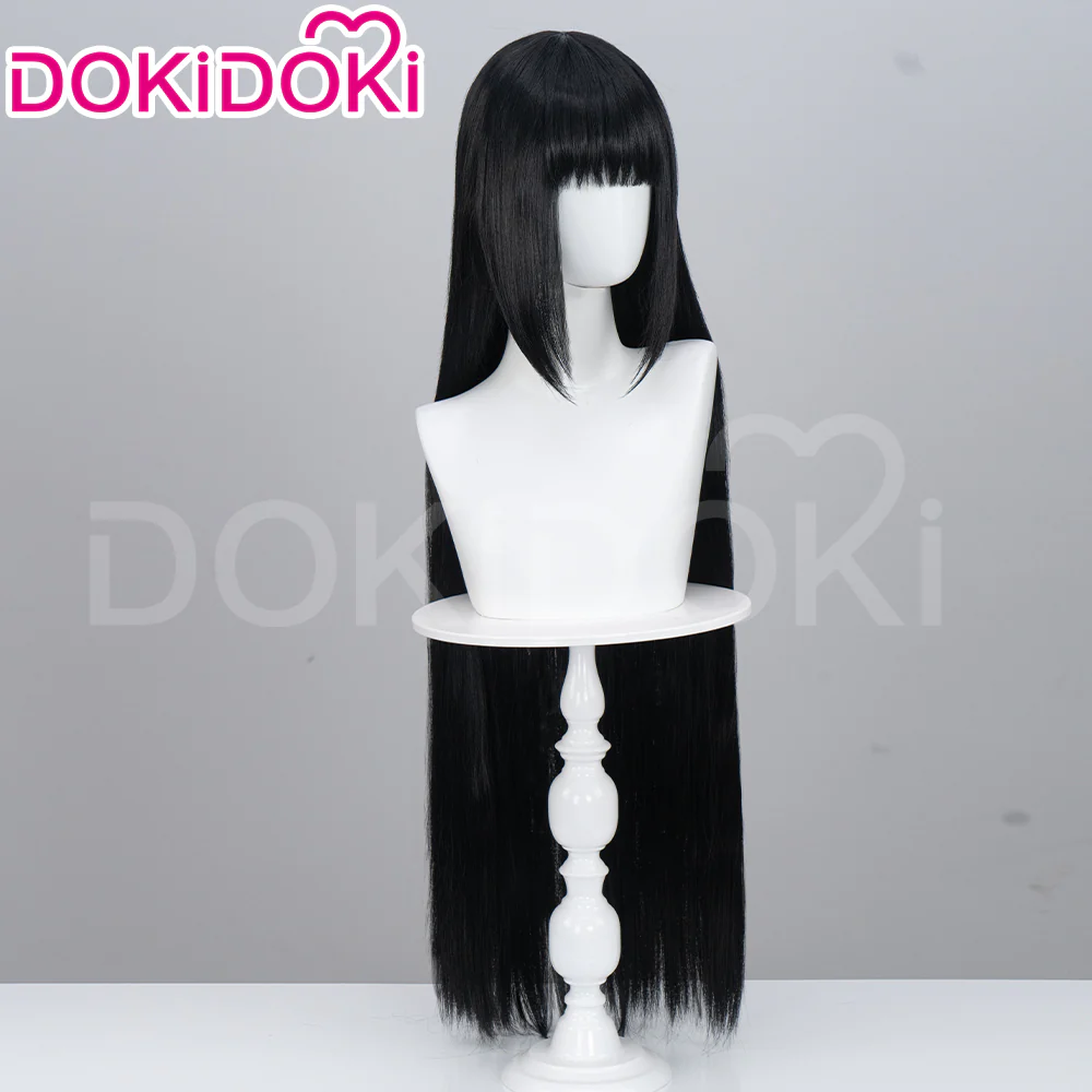【Ready For Ship】DokiDoki Anime Manga Cosplay Wig Long Straight Black Hair - Image 2