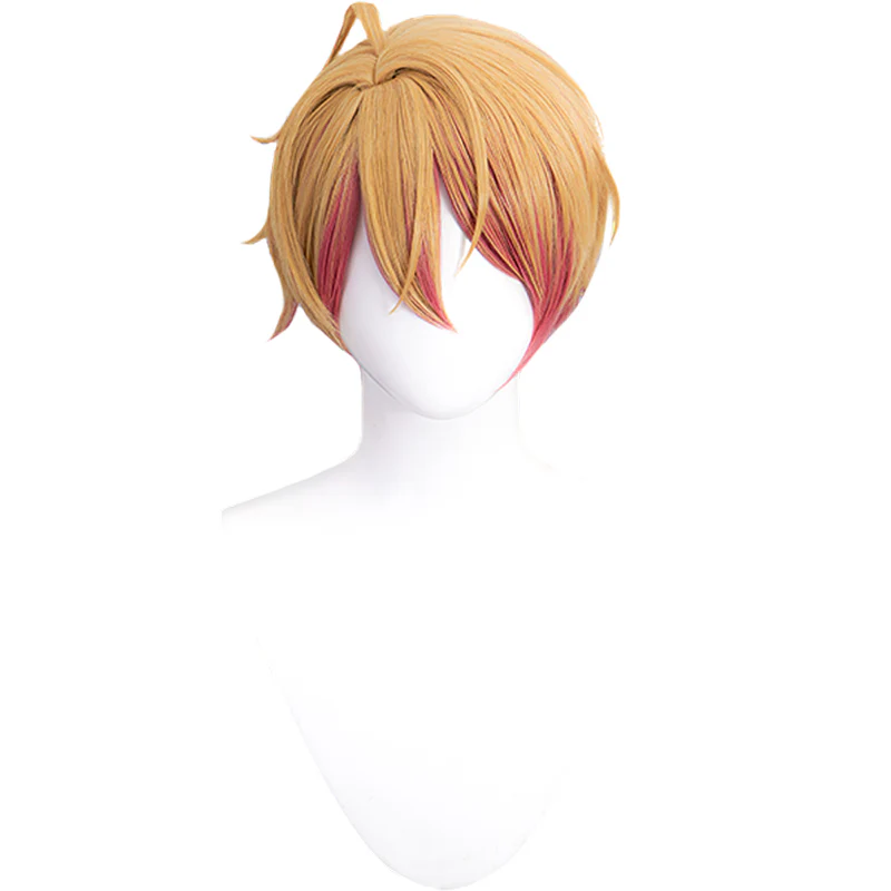 【Ready For Ship】【Gradient Ver】DokiDoki Anime Oshi no Ko Cosplay Hoshino Aquamarine Wig Short Brown Red - Image 5