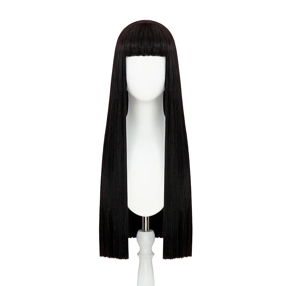 【Ready For Ship】DokiDoki Anime Paradise Kiss Cosplay Yukari Hayasaka Wig Long Straight Black Hair - Image 2