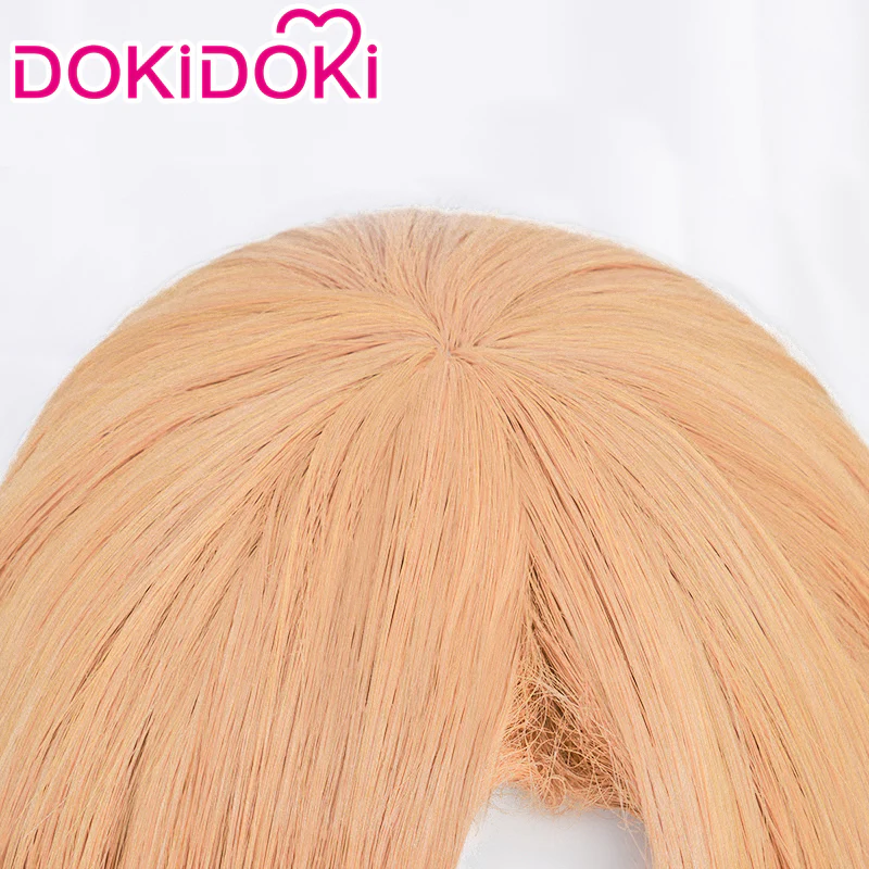 【Brown Ver Ready For Ship】DokiDoki Anime Sword Art Online Cosplay Yuuki Asuna Wig Long Straight Gold Brown Blue SAO - Image 4