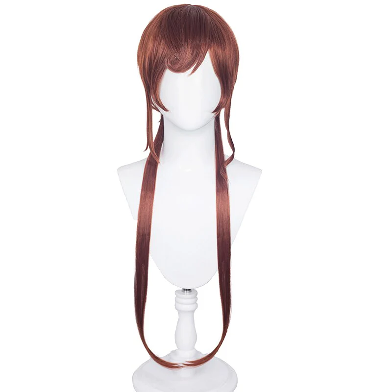 【Ready For Ship】【Last Batch】DokiDoki Anime ZOMBIE LAND SAGA Yugiri Cosplay Wig Red-brown Wig Women - Image 5