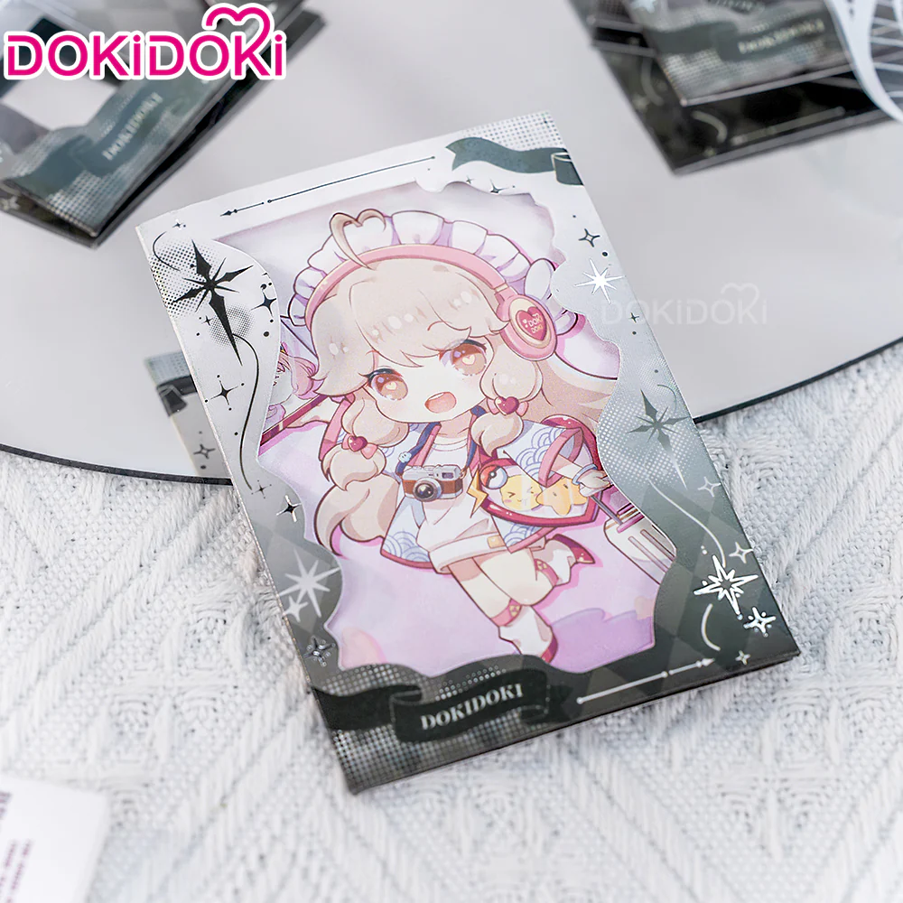 【Ready For Ship】DokiDoki Cosplay Card Holder / Cosplay Badge Holder Silver Foil Detailing Cosplay Card Cosplayer Business Card - Image 3