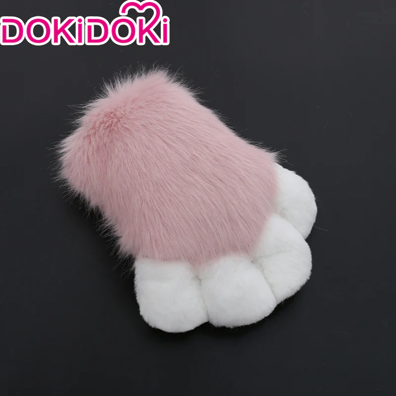 【in stock】DokiDoki Cosplay Fursuit Animal Cat Claw Paw Cute Furry Winter Fingerless Gloves Bear Paw - Image 2