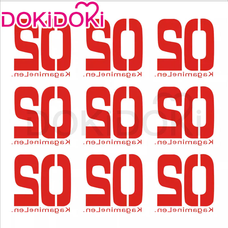 【Ready For Ship】DokiDoki Cosplay Long Straight Blue/Green Wig/ Tattoo - Image 14