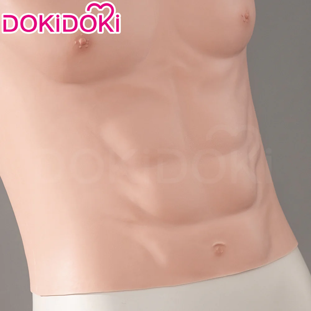 【Partially Ready For Ship】DokiDoki Cosplay Prop Fake Muscle Suit Sleeveless Skin Color Ivory White / Bronze / Chocolate Black - Image 10
