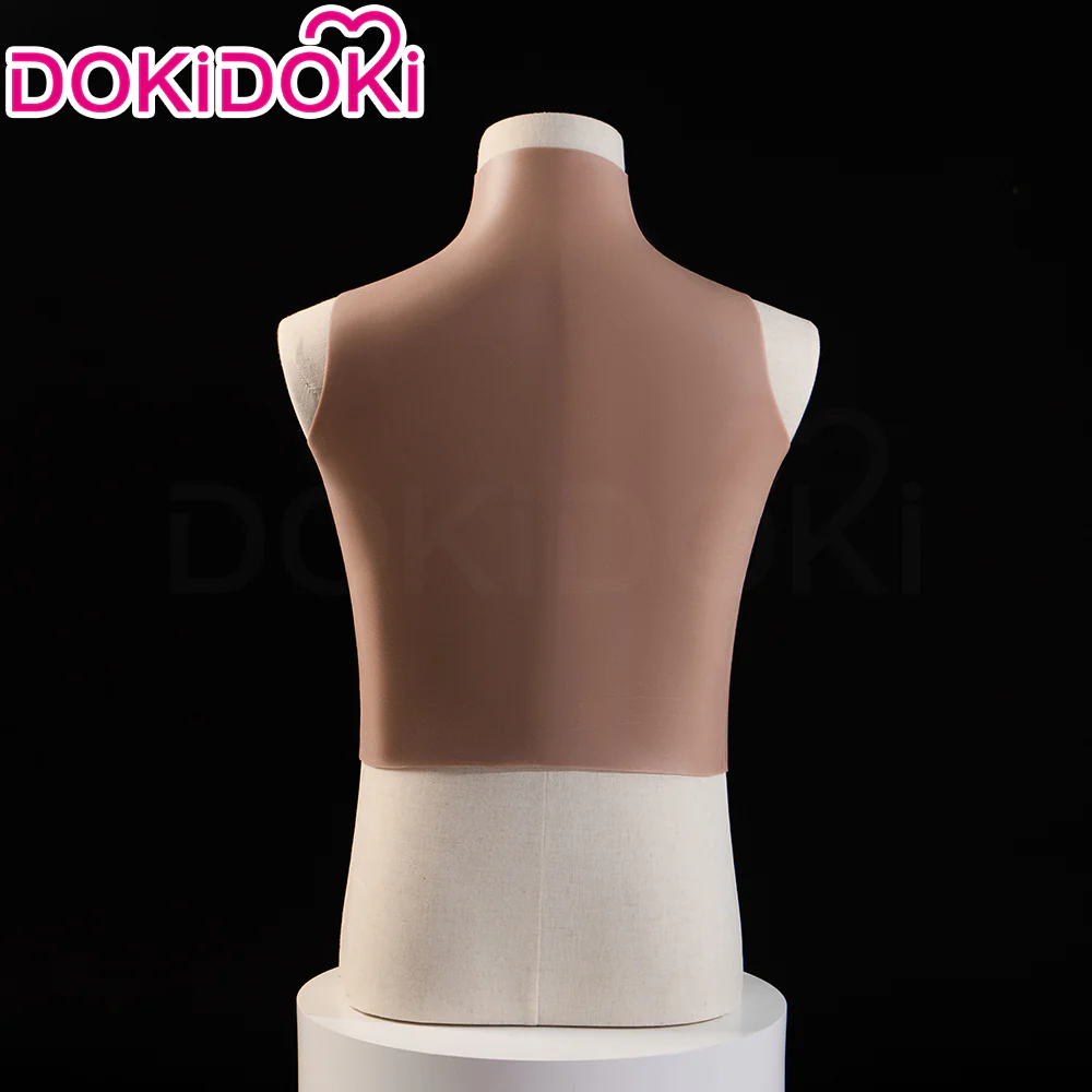 【Partially Ready For Ship】DokiDoki Cosplay Prop Fake Muscle Suit Sleeveless Skin Color Ivory White / Bronze / Chocolate Black - Image 14
