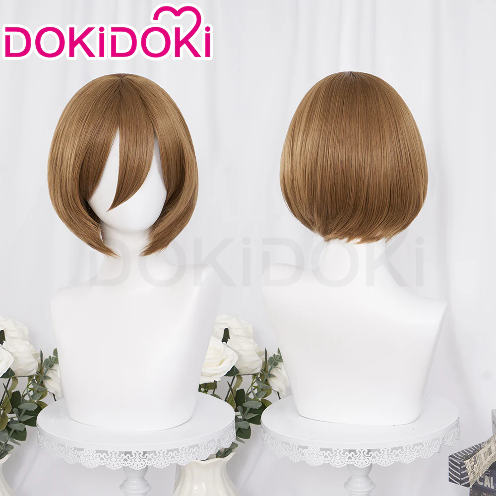 【Ready For Ship】DokiDoki Prooject Sekaai Colorful Staage! Cosplay Wig Short Brown Hair