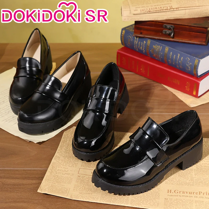 Dokidoki-SR Daily Casual JK Uniform Brown / Black Shoes - Image 3