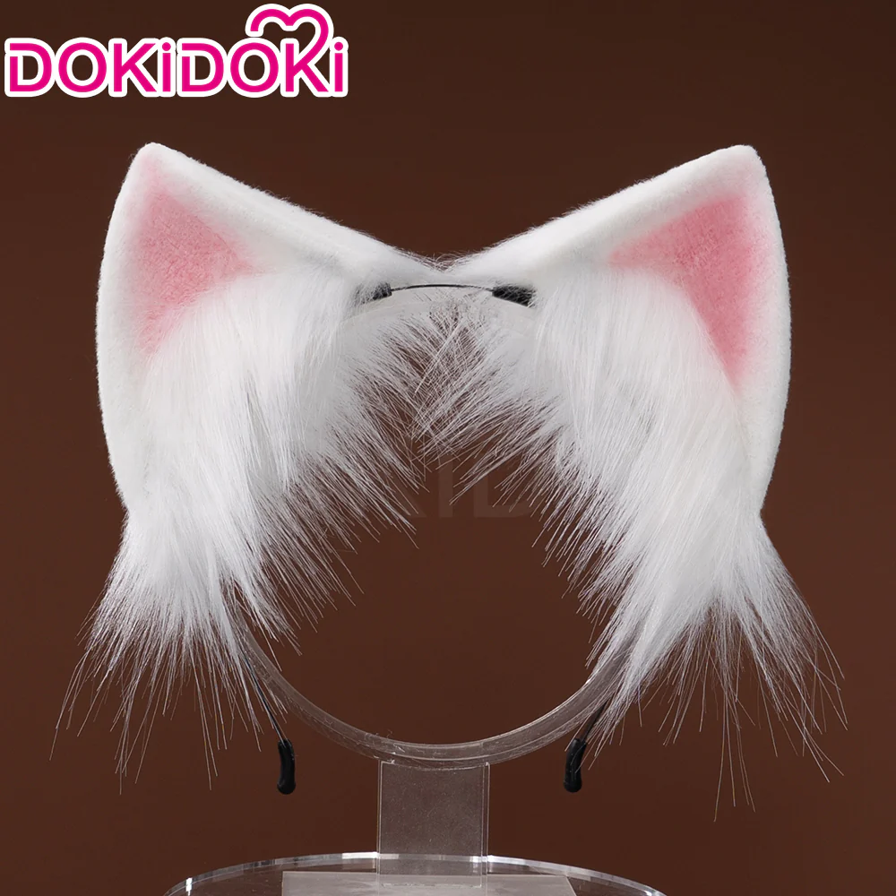 【Ready For Ship】DokiDoki Game Anime Nekopara Cosplay Chocola/Vanilla Hair Band Cat Ears Lolita Cute - Image 4