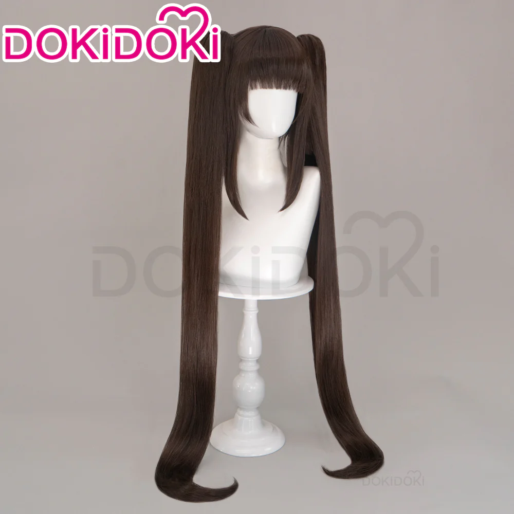 DokiDoki Game Anime Nekopara Cosplay Chocola Wig Long brown hair - Image 2