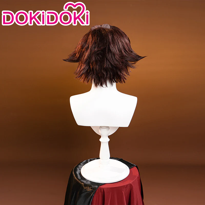 【Ready For Ship】DokiDoki Game Cookie Run: Kingdom Cosplay Espresso Cookie Wig Espresso Short Brown - Image 3