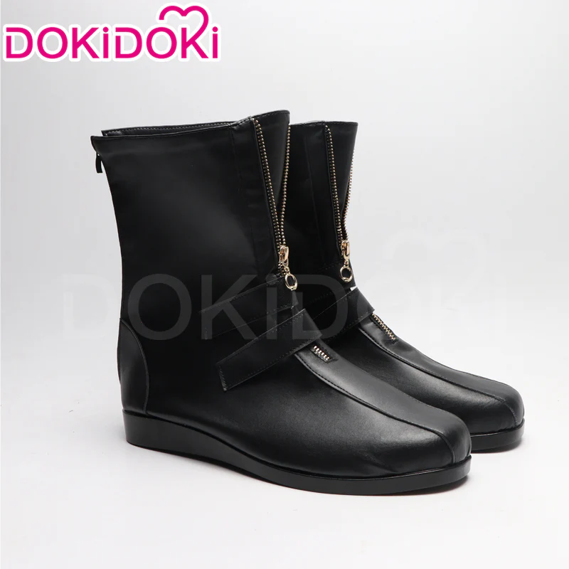 DokiDoki Game Cosplay Black Hunter Shoes - Image 2