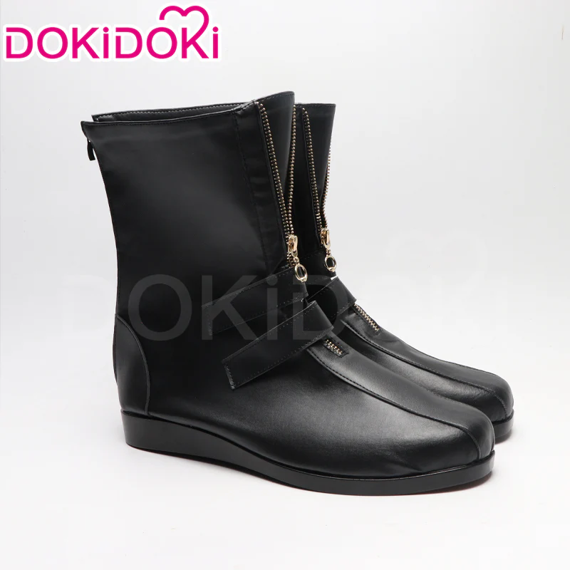 DokiDoki Game Cosplay Black Hunter Shoes - Image 4