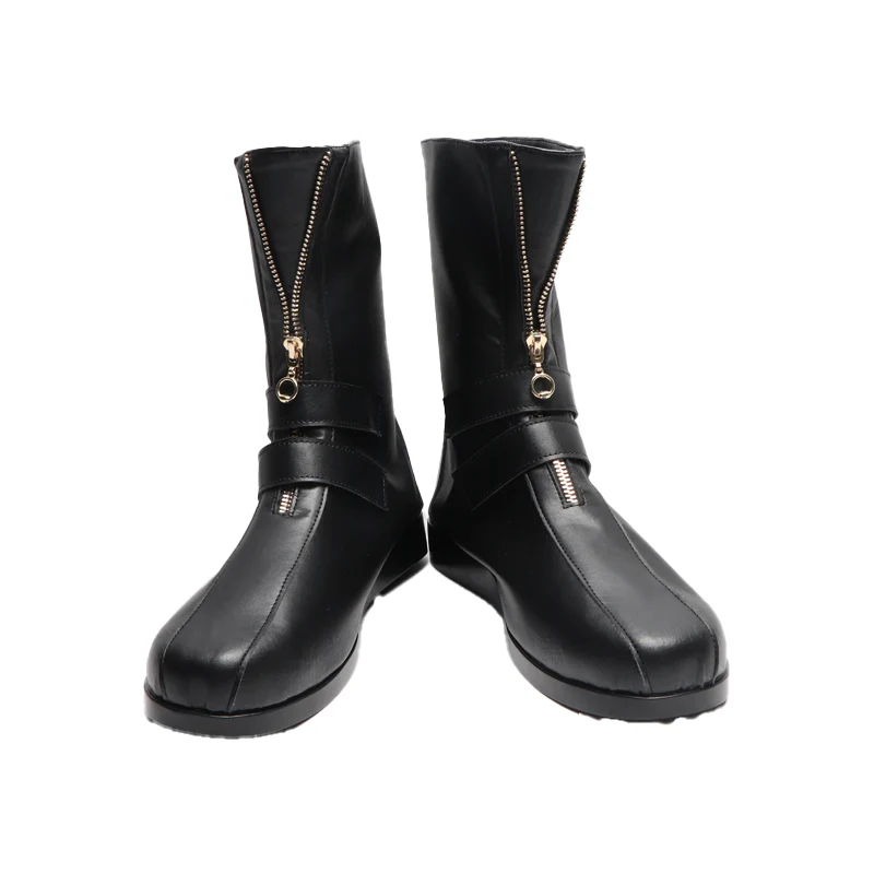 DokiDoki Game Cosplay Black Hunter Shoes - Image 5