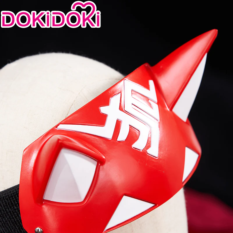DokiDoki Game Cosplay Cosplay Short Green Wig / Mask - Image 8
