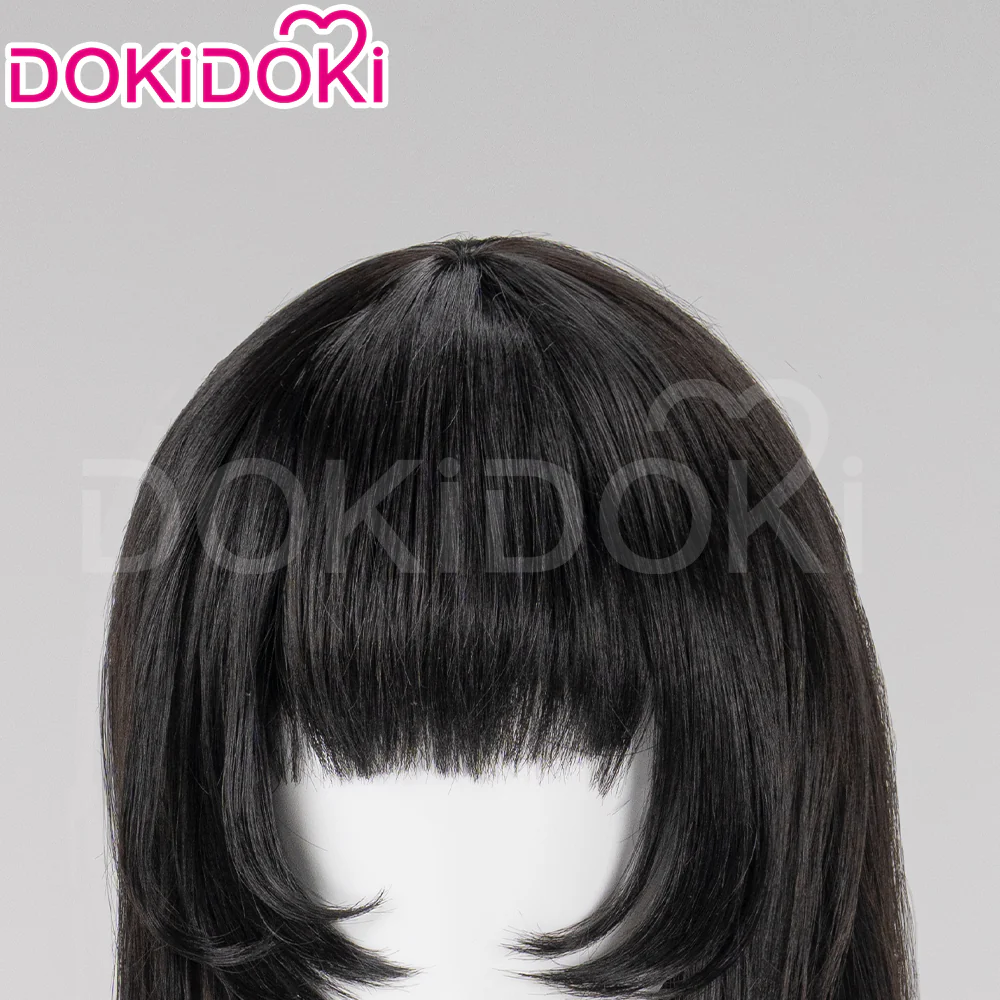 【Ready For Ship】DokiDoki Game Tou Qi Cosplay Nai He Wig Male / Female  Black Long / Short Wig Touqi Naihe - Image 10