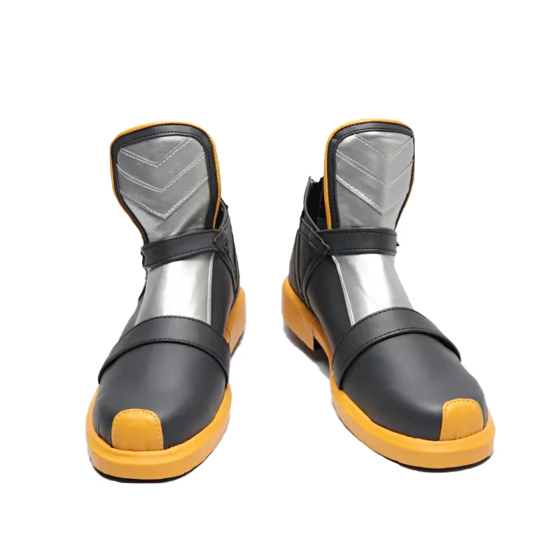 DokiDoki Game Cosplay Shoes Black / Grey - Image 3