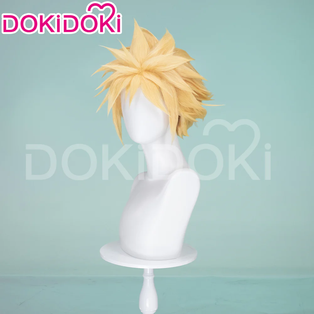 DokiDoki Game Cosplay Cloudy Cosplay Wig Short Blonde - Image 3