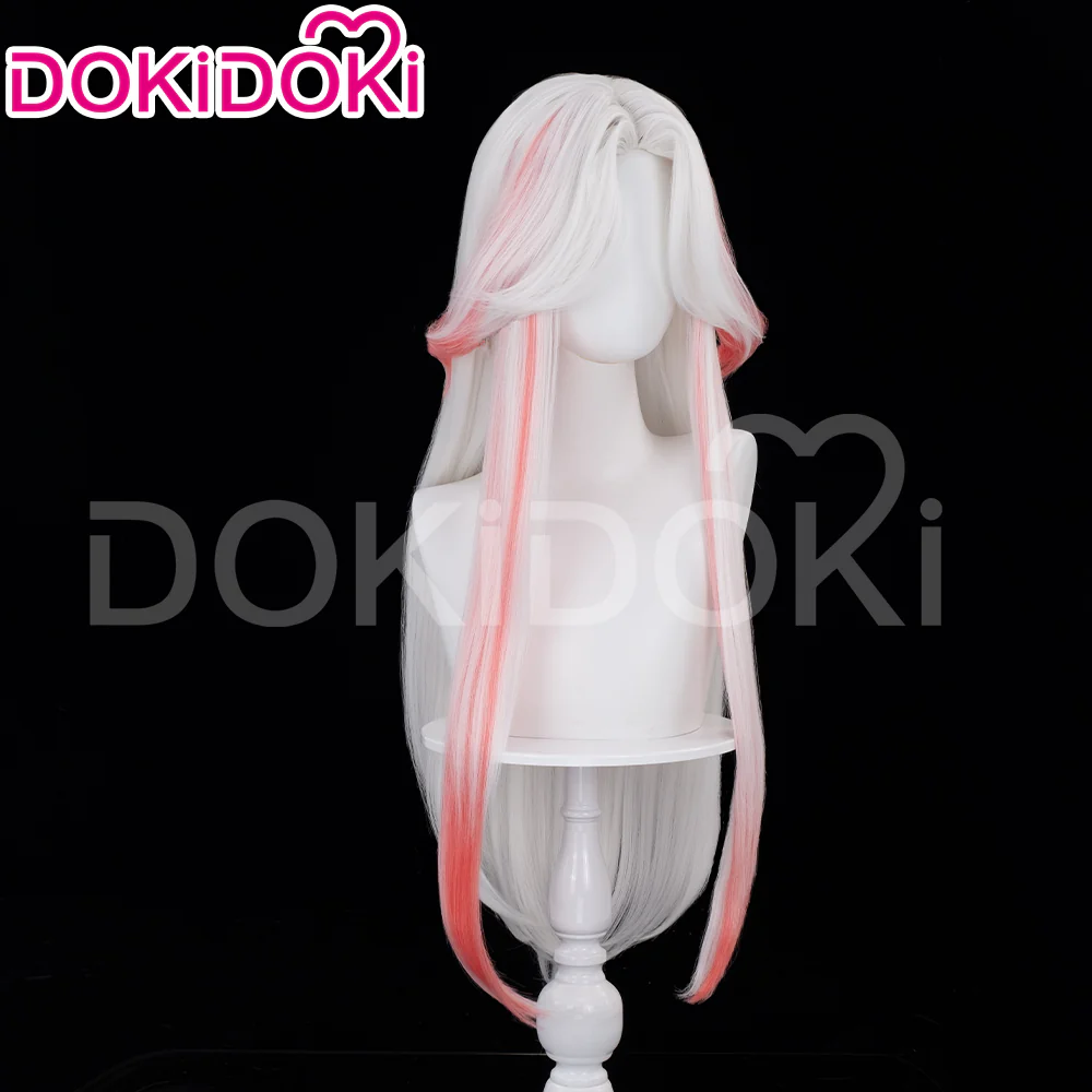 【Character Ver Ready For Ship】DokiDoki Game Cosplay Wig Long Brown Hair White - Image 9