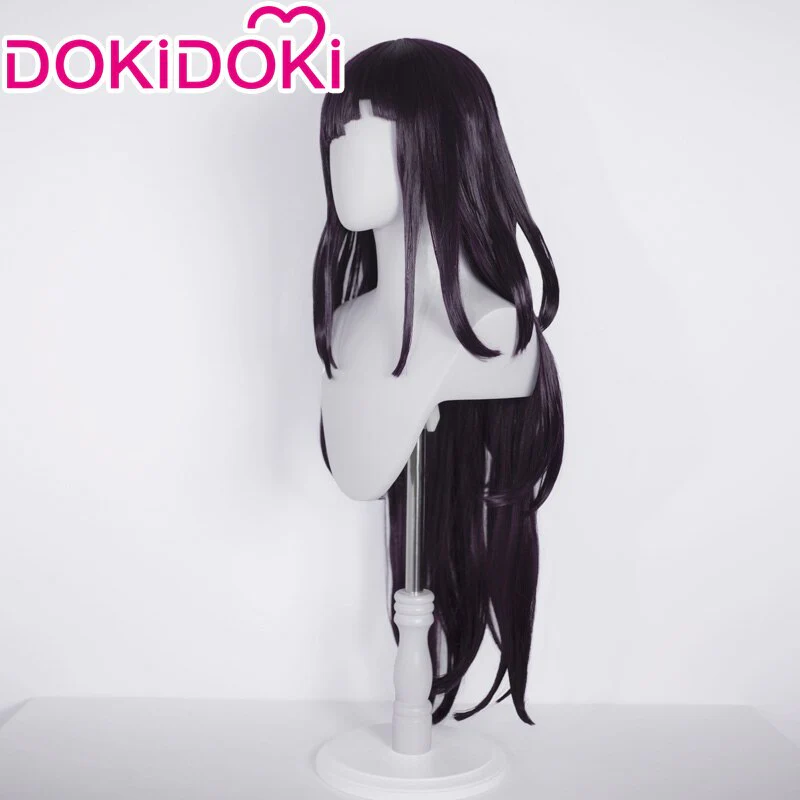 【Ready For Ship】DokiDoki Game Cosplay Wig Women Long Straight Hair Halloween - Image 3