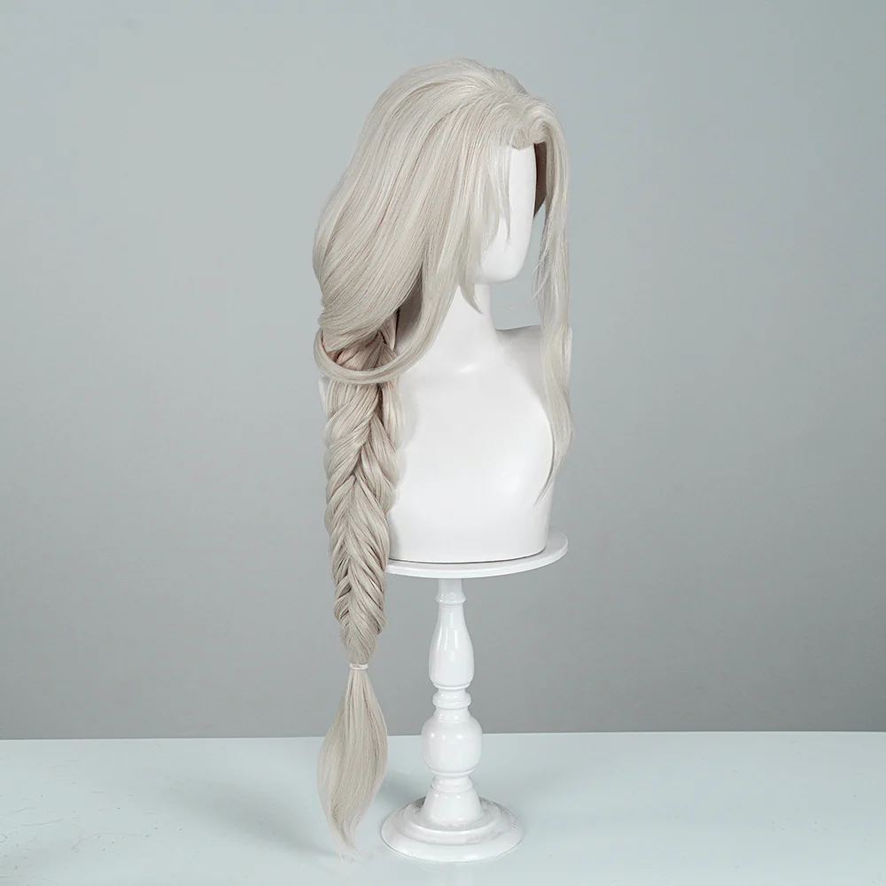 【Wig Ready For Ship】DokiDoki Game Dark Souls III Cosplay Firekeeper Wig / Eye Mask - Image 3