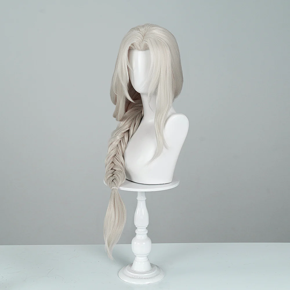 【Wig Ready For Ship】DokiDoki Game Dark Souls III Cosplay Firekeeper Wig / Eye Mask - Image 4