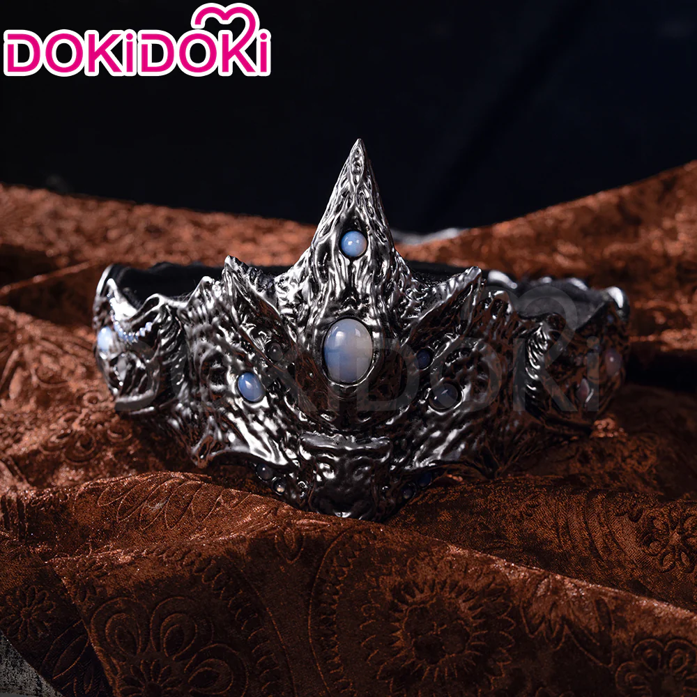 【Wig Ready For Ship】DokiDoki Game Dark Souls III Cosplay Firekeeper Wig / Eye Mask - Image 7